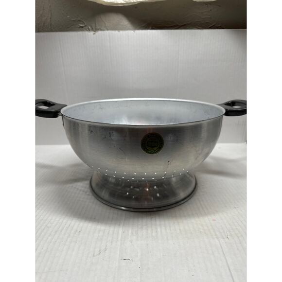 Oreste Pardini Aluminum Colander Strainer With‎ Handle Made in Italy - Picture 3 of 8